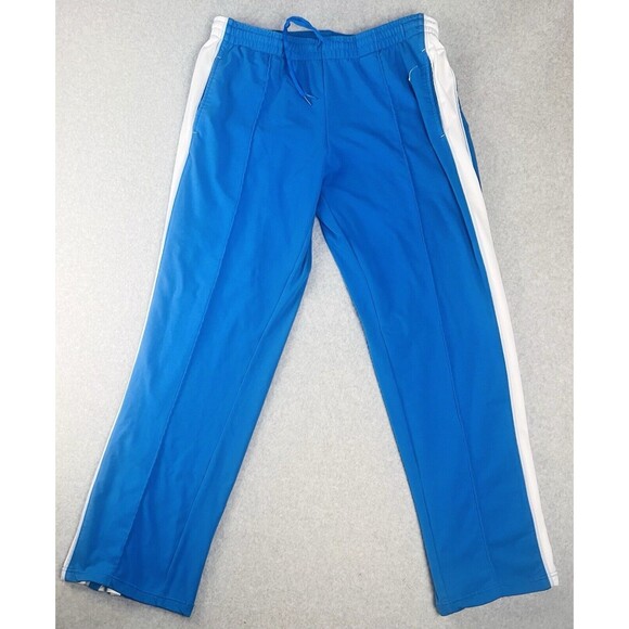 Nike Fit Dry Pants Mens XL Blue Athletic Stretch Drawstring Training Joggers - Picture 2 of 15